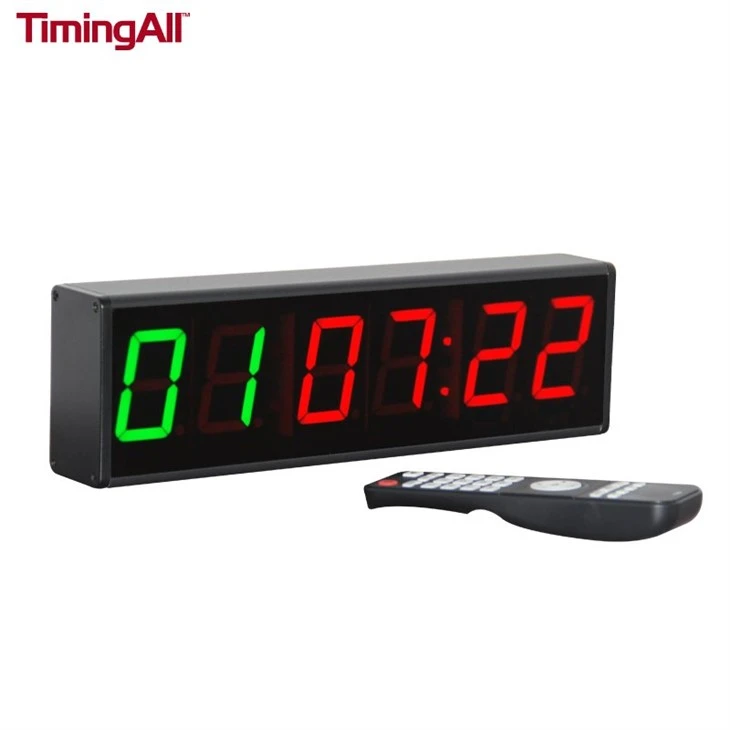 Bärbar Led Bluetooth Gym Timer